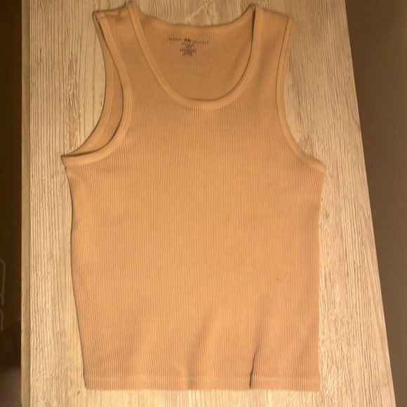 Brandy🩷Melville, Beyonca Long Tank, Size Small, Tight Fit. Color: light pink - Picture 1 of 3